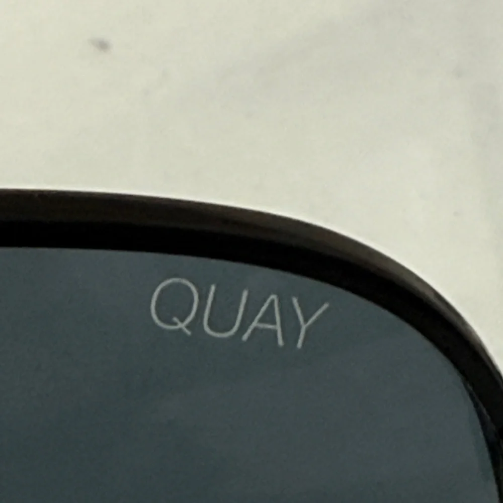 Quay Australia Dark Lens Aviator unisex Sunglasses
